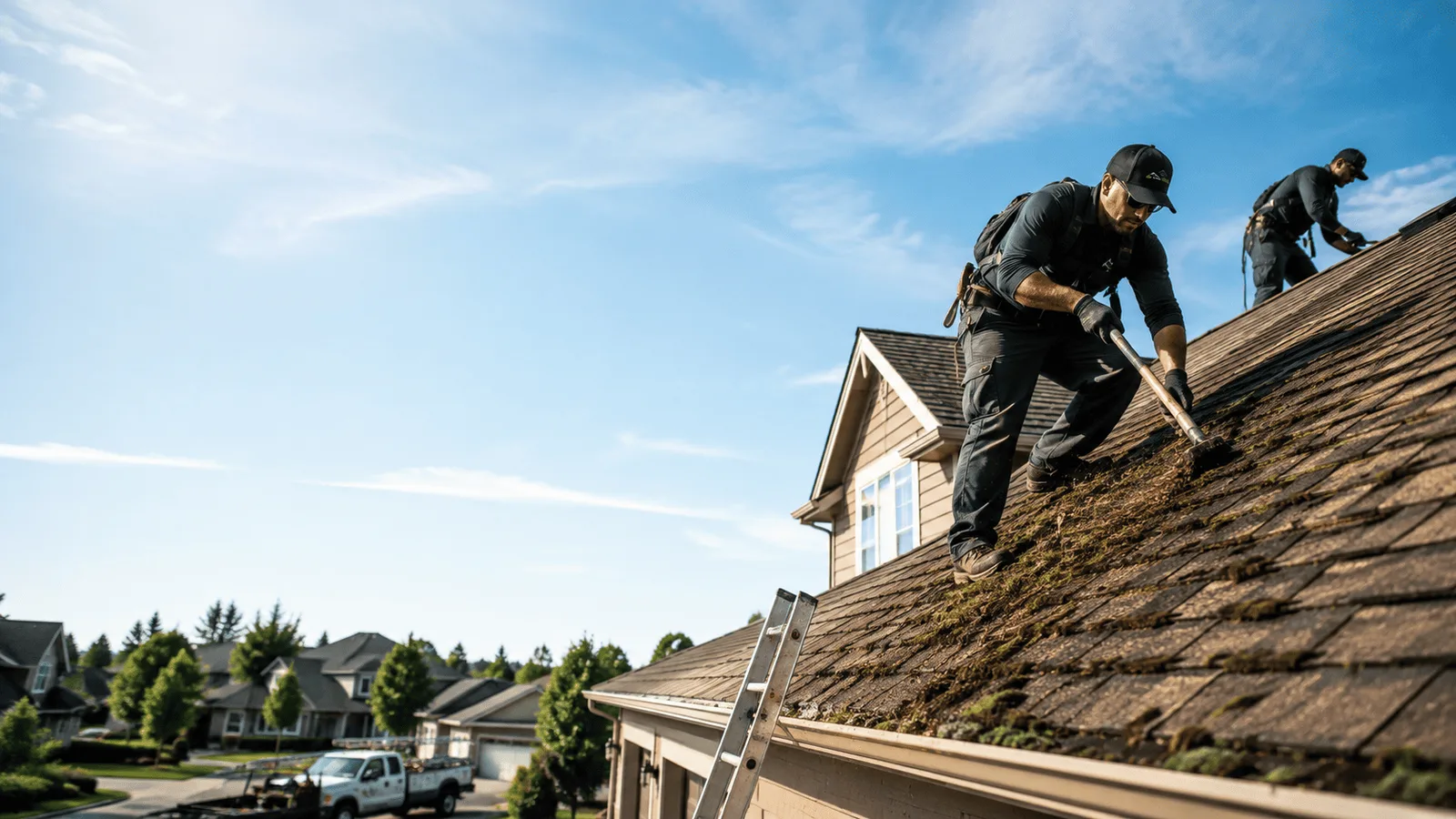 Roof Moss Removal in Brookport, IL near me